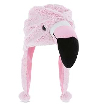 Amazon.co.jp: DolliBuぬいぐるみ帽子 - 耳フラップ付きスーパー
